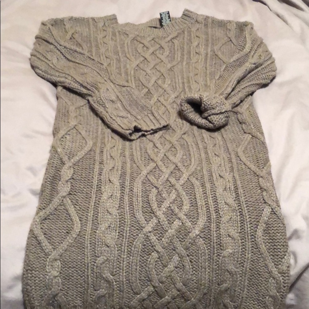 Wool Blend sweater dress